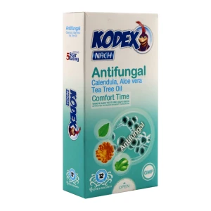کاندوم ضد قارچ کدکس مدل Antifungal بسته 12 عدد